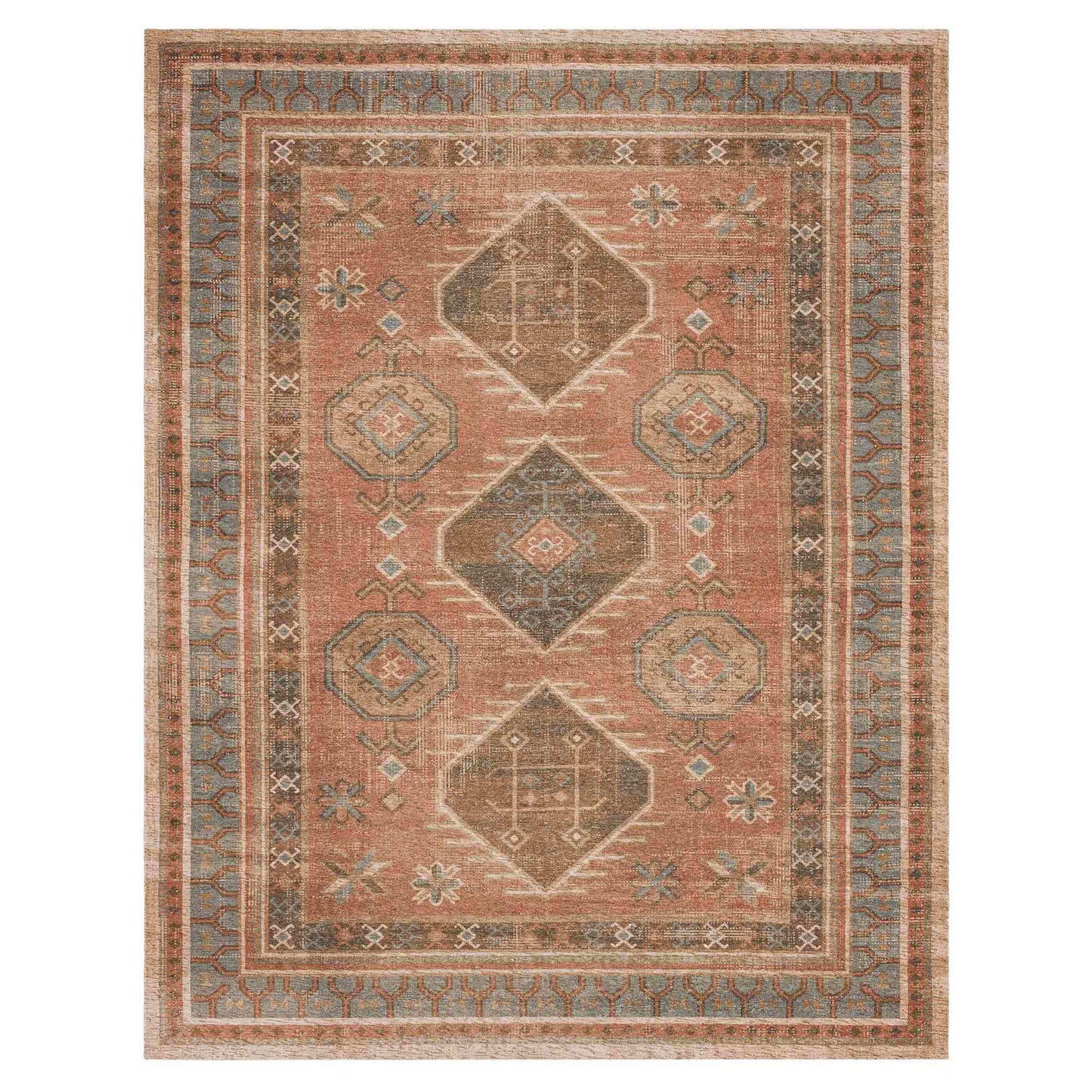 Kinshasa Antique in Antique 5'X8' Area Rugs
