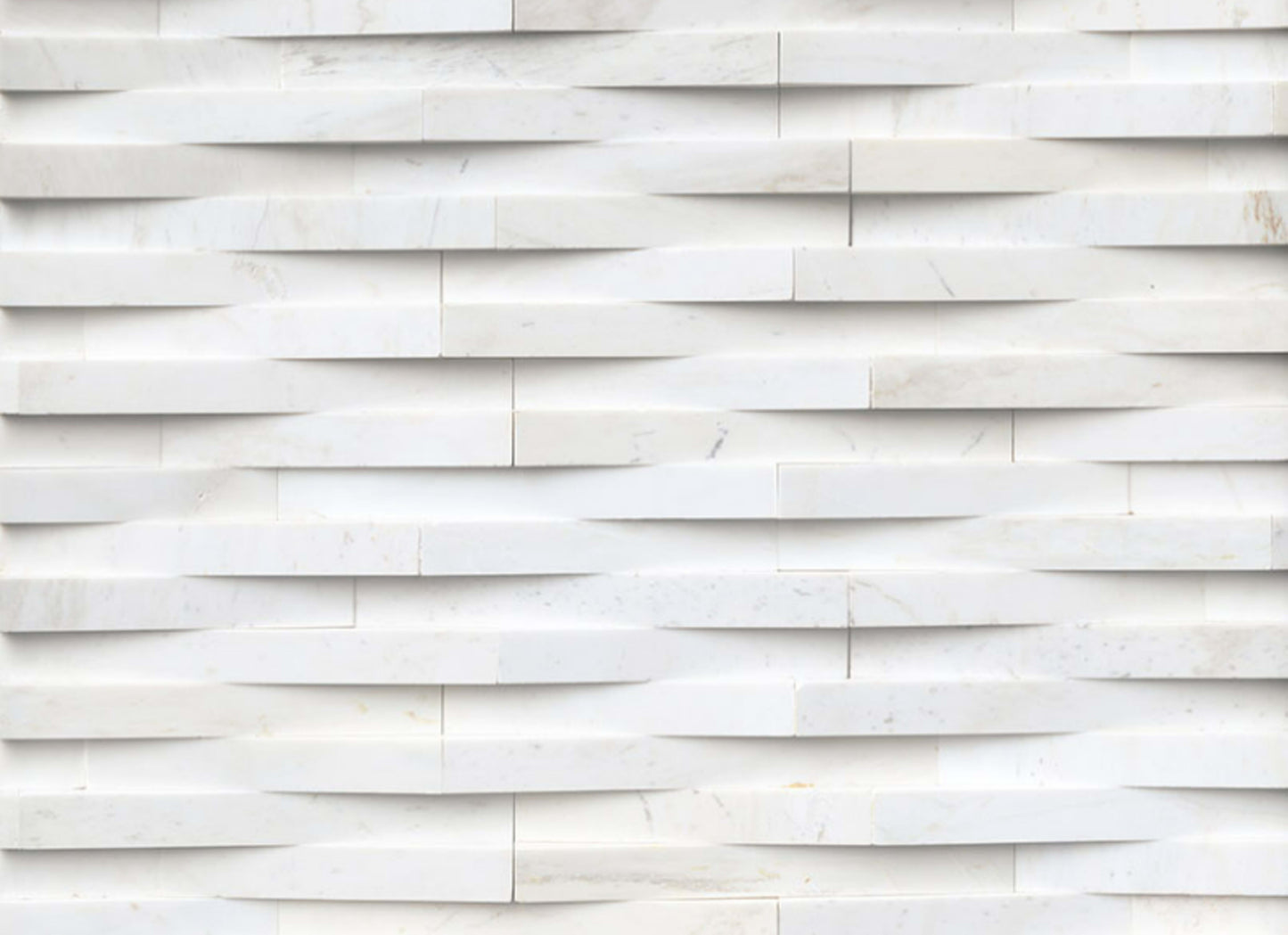 Rockmount Stacked Stone Collection in Cosmic White 3d Wave