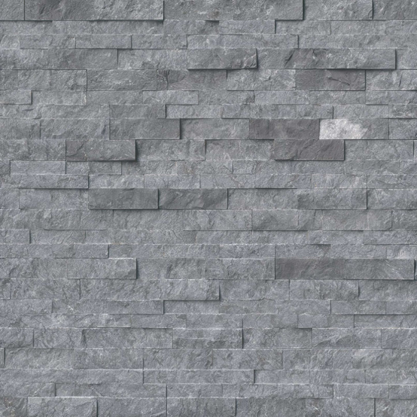 Rockmount Stacked Stone Collection in Glacial Grey Marble Natural Stone