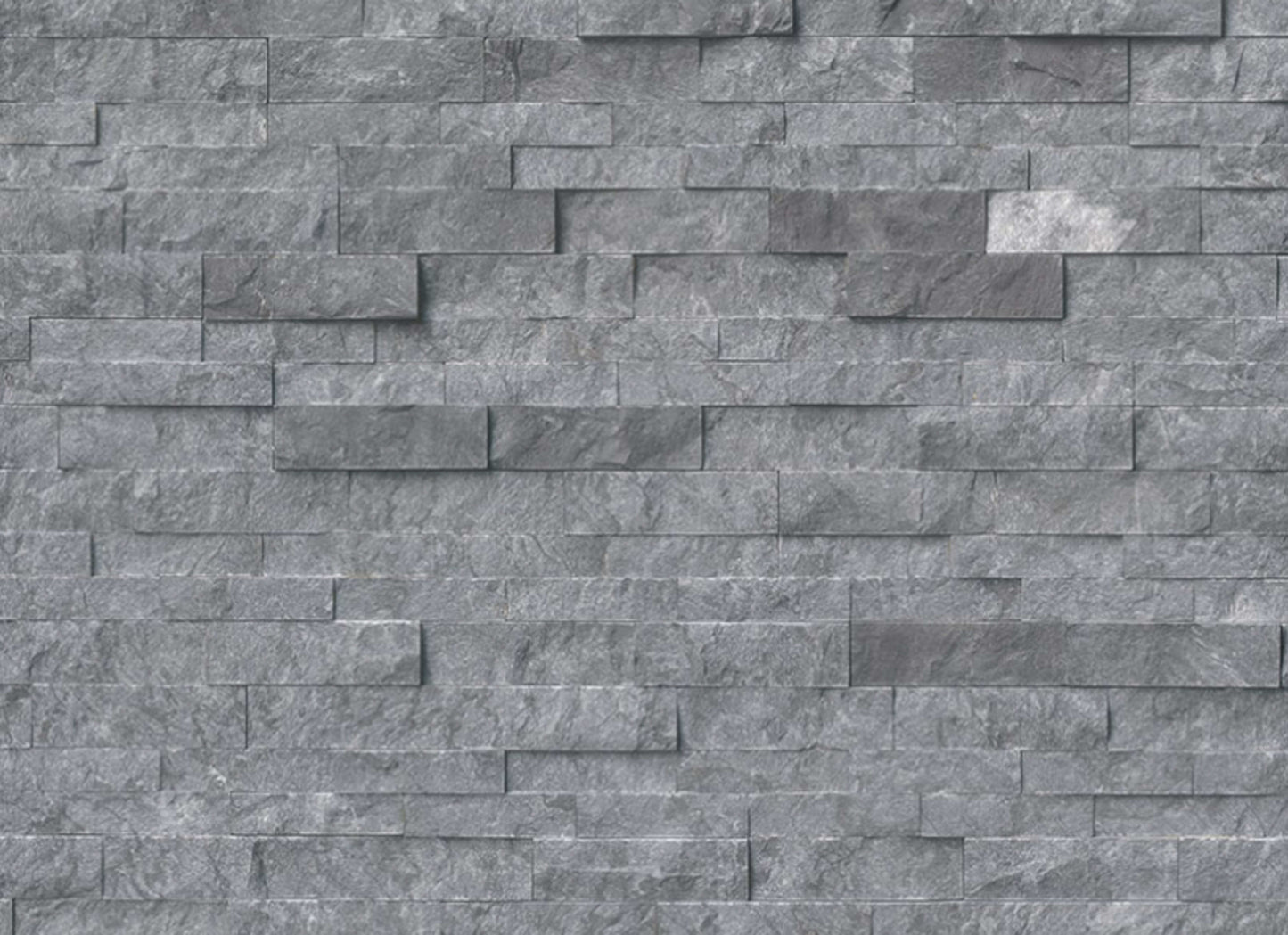 Rockmount Stacked Stone Collection in Glacial Grey Marble