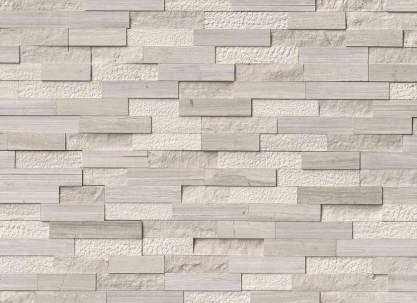 Rockmount Stacked Stone Collection in White Oak Multi Finish