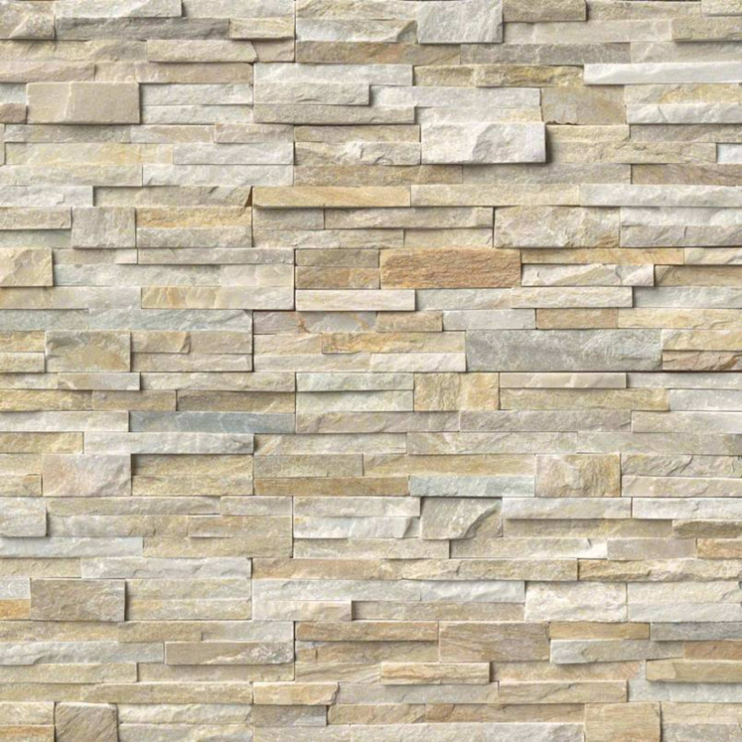 Rockmount Stacked Stone Collection in Golden Honey Natural Stone