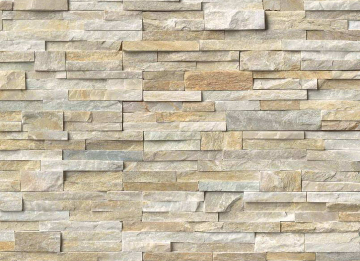 Rockmount Stacked Stone Collection in Golden Honey