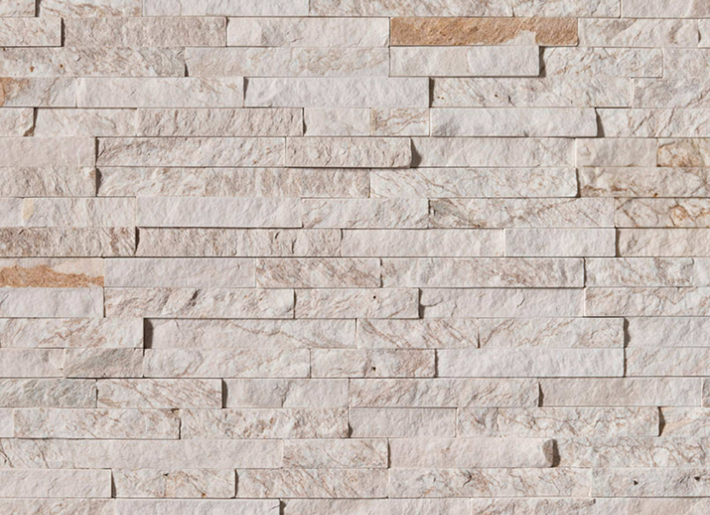 Rockmount Stacked Stone Collection in Royal White Splitface