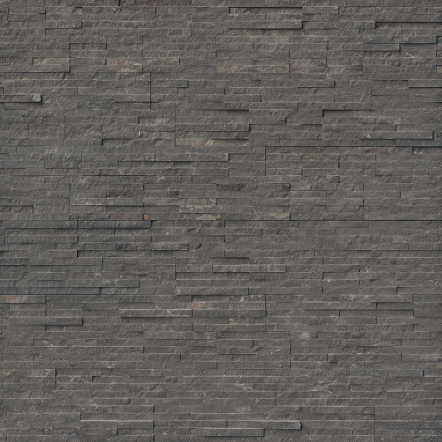 Rockmount Stacked Stone Collection in Charcoal Pencil Natural Stone