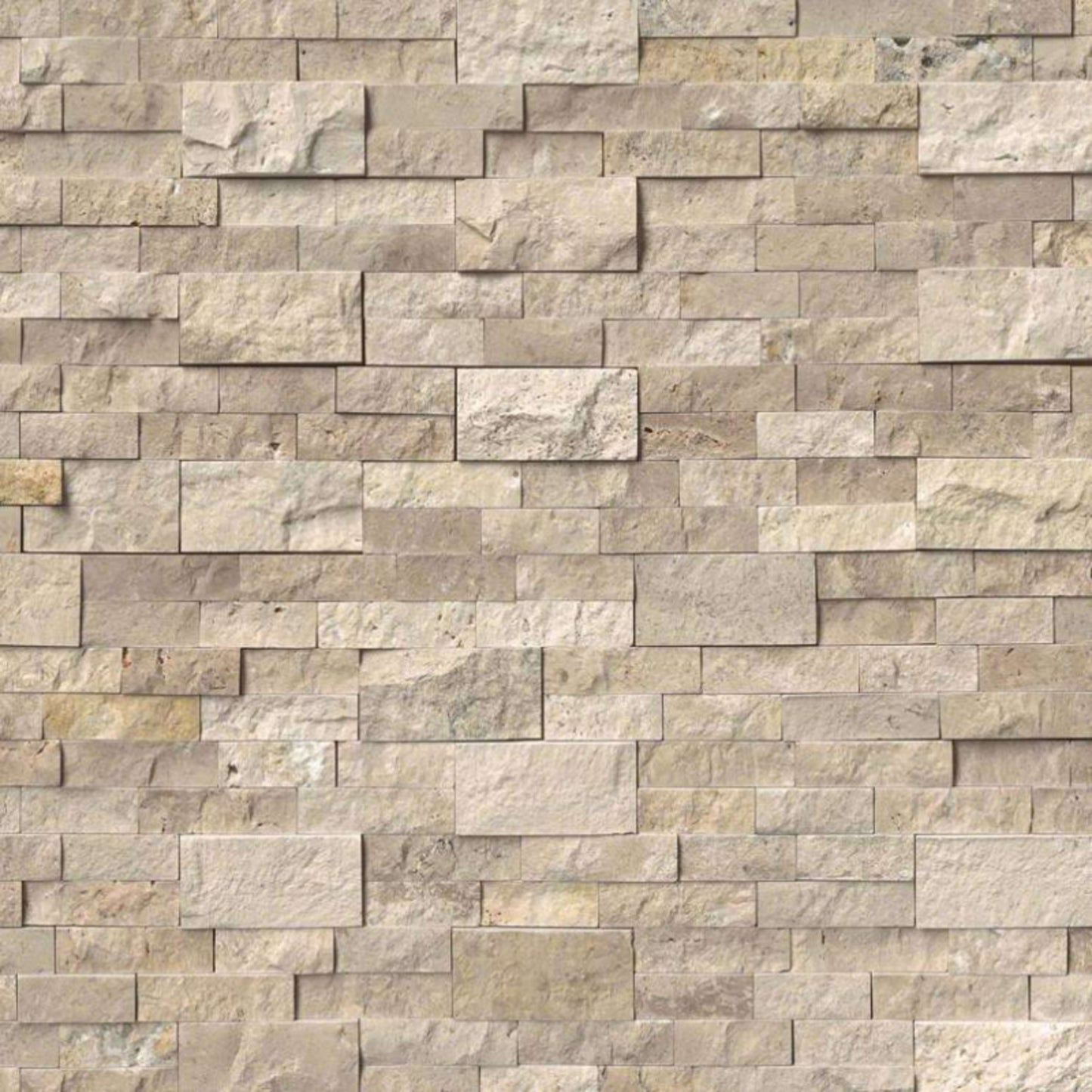Rockmount Stacked Stone Collection in Roman Beige Natural Stone