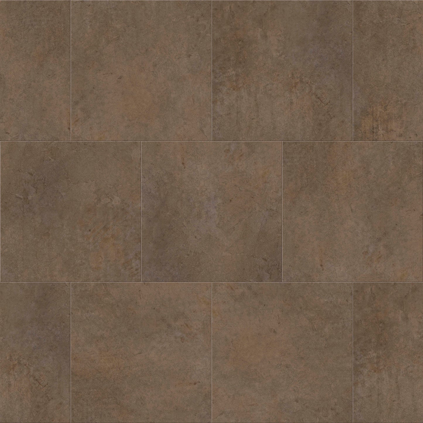 Metroflor LVT - Déjà New - Smooth Concrete in Umber Luxury Vinyl