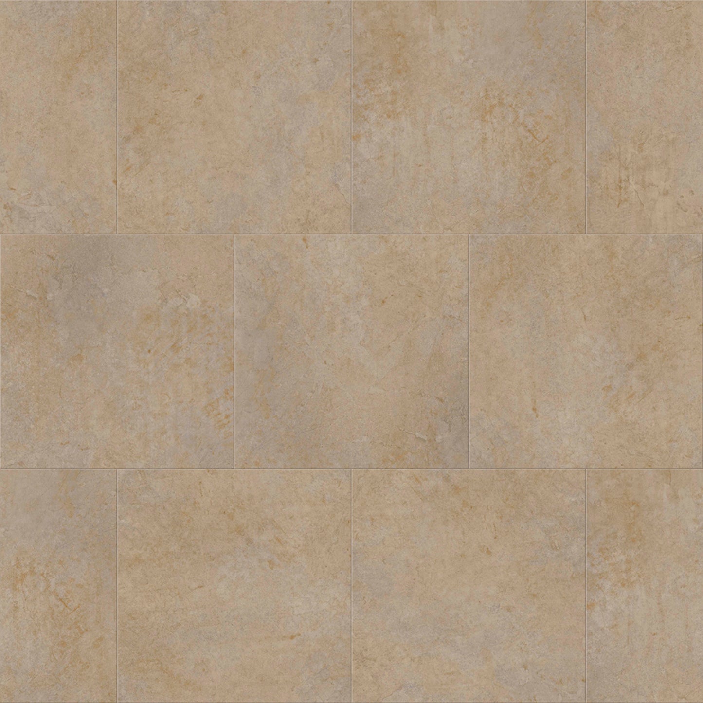 Metroflor LVT - Déjà New - Smooth Concrete in Clay Luxury Vinyl