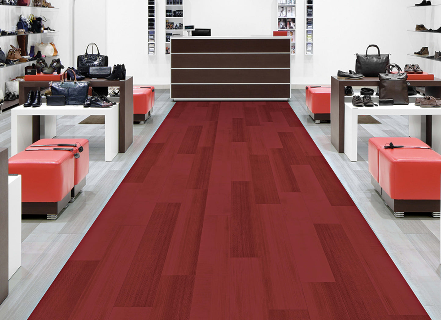 Metroflor LVT - Déjà New - Alleyway in Lucky Red