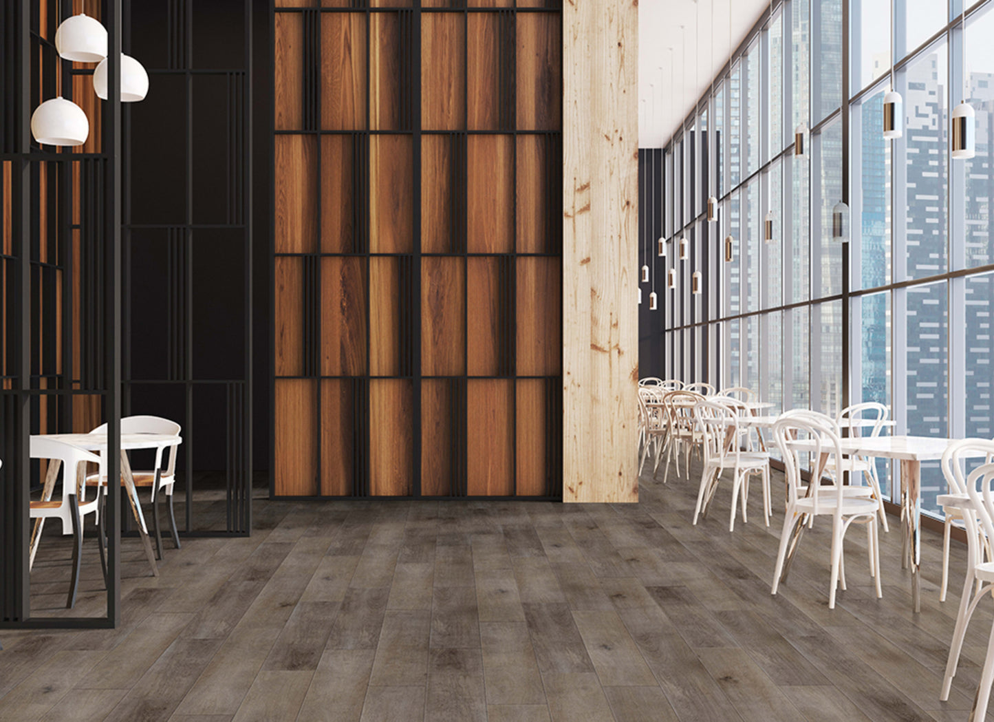 Metroflor LVT - Déjà New - San Marcos Oak in Pumice Washed