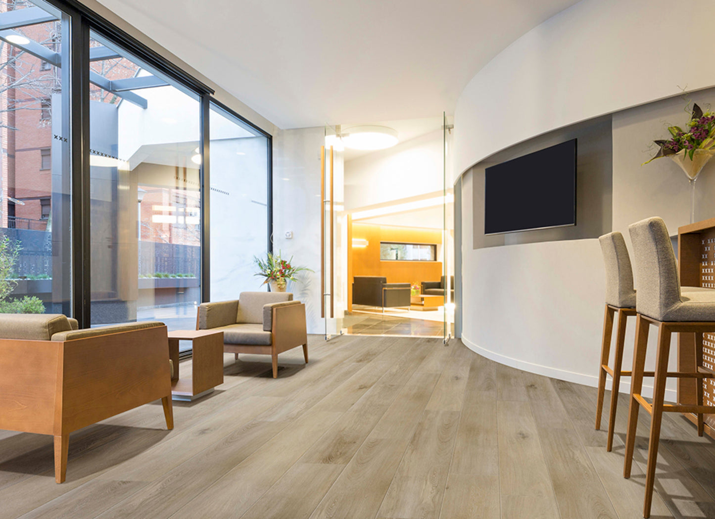 Metroflor LVT - Déjà New - San Marcos Oak in Waxed Greige