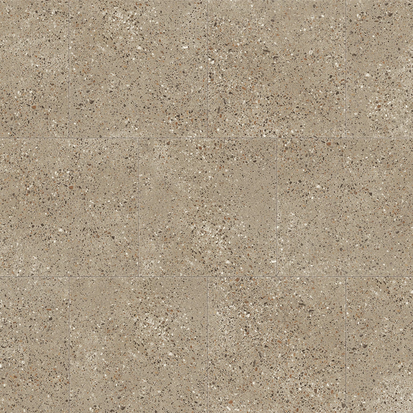 Metroflor LVT - Déjà New - Terrazzo in Brown Suede Luxury Vinyl