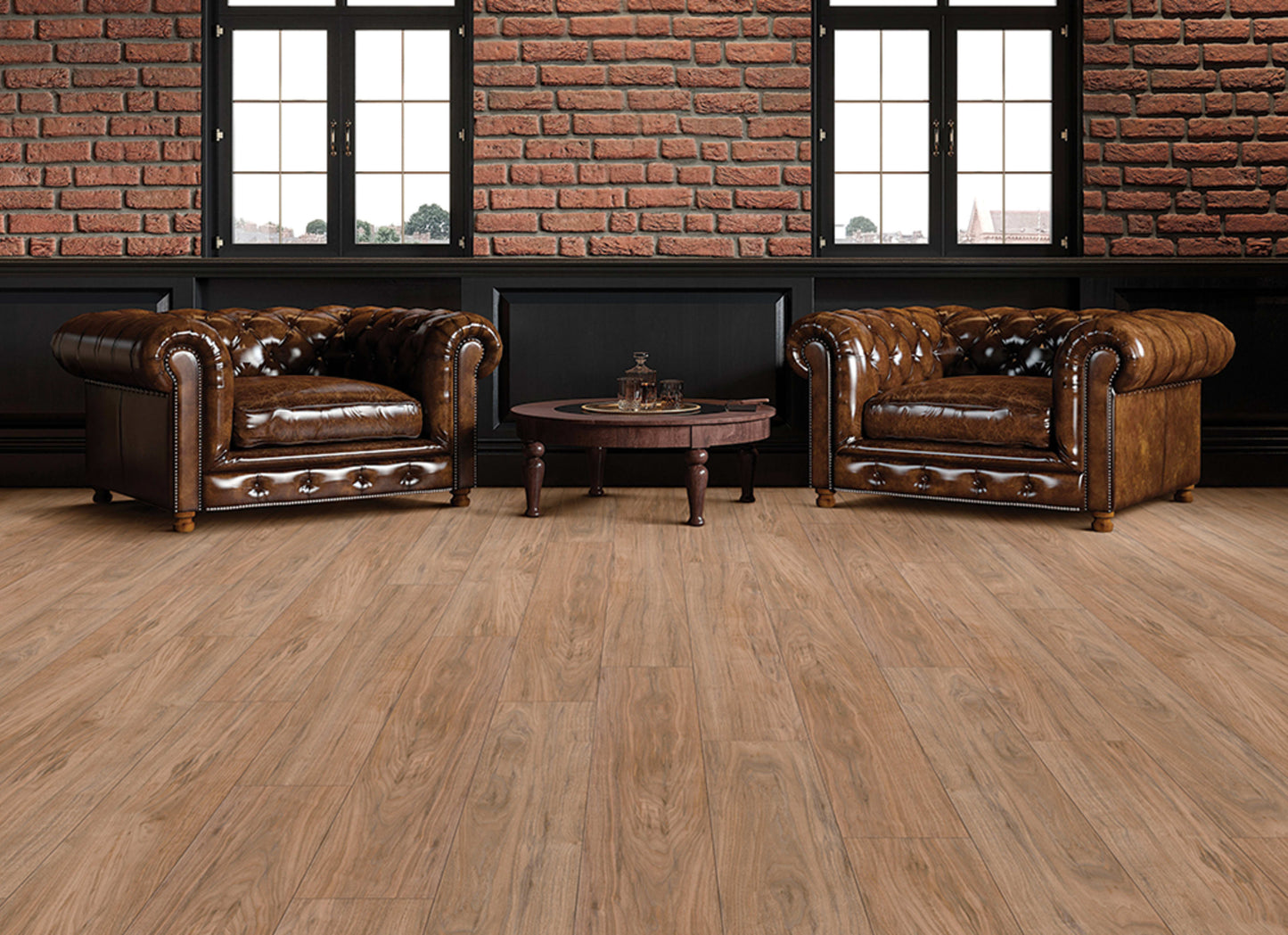 Metroflor LVT - Déjà New - English Walnut in Wheatgrass