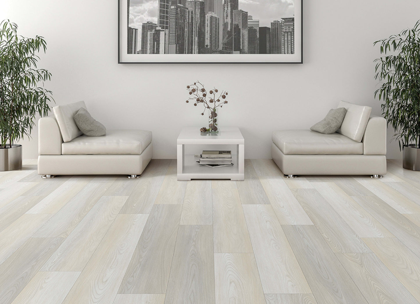 Metroflor LVT - Déjà New - Clean Oak in Twilight