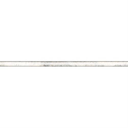 Predella in Lumen White Pencil Liner - 0.5x12 Tile