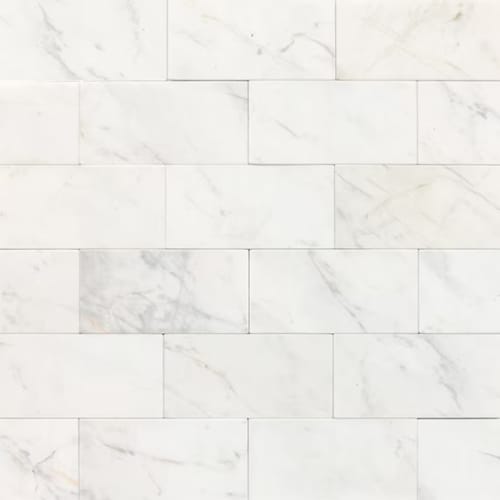 Marble in Contempo White-3x6-Honed