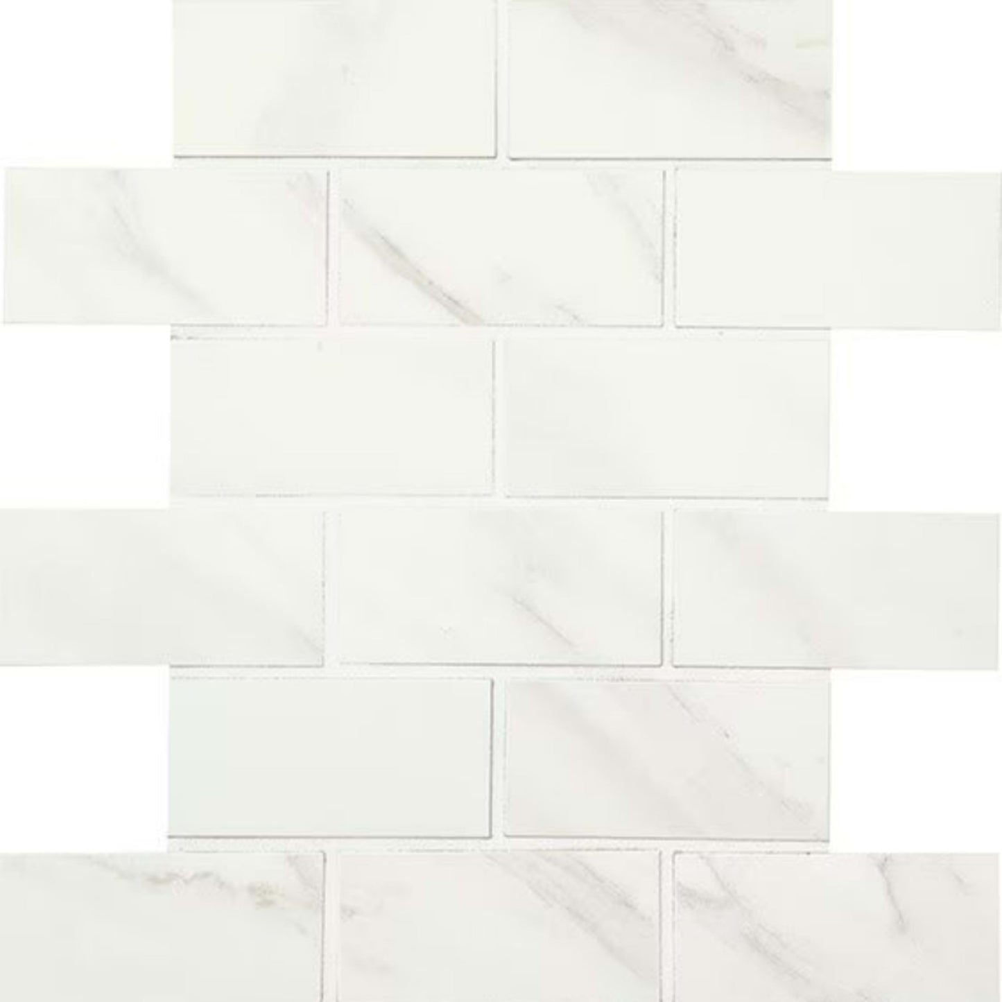 Mirasol in Bianco Carrara-2x4 Tile