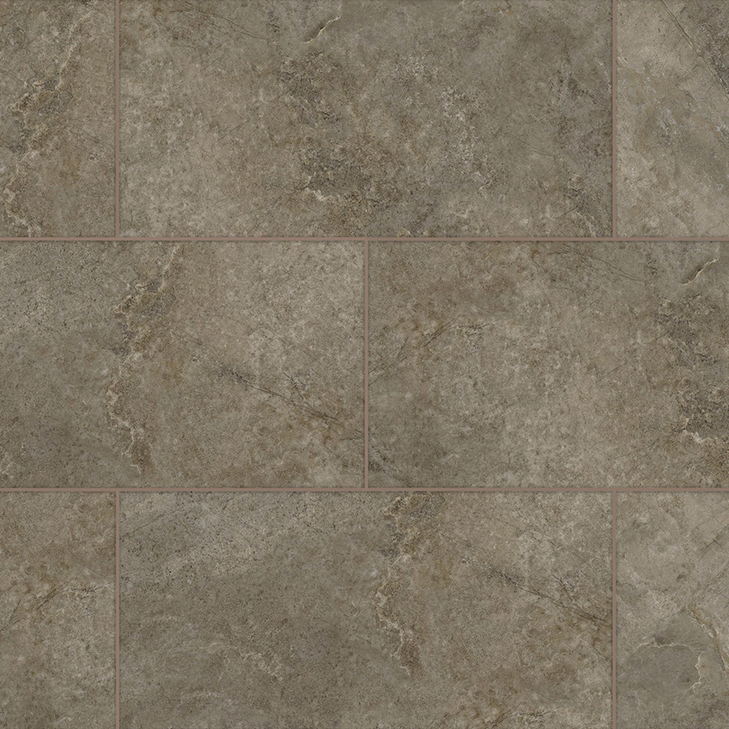 Metrostone - 16x32 in Natural Brown Luxury Vinyl