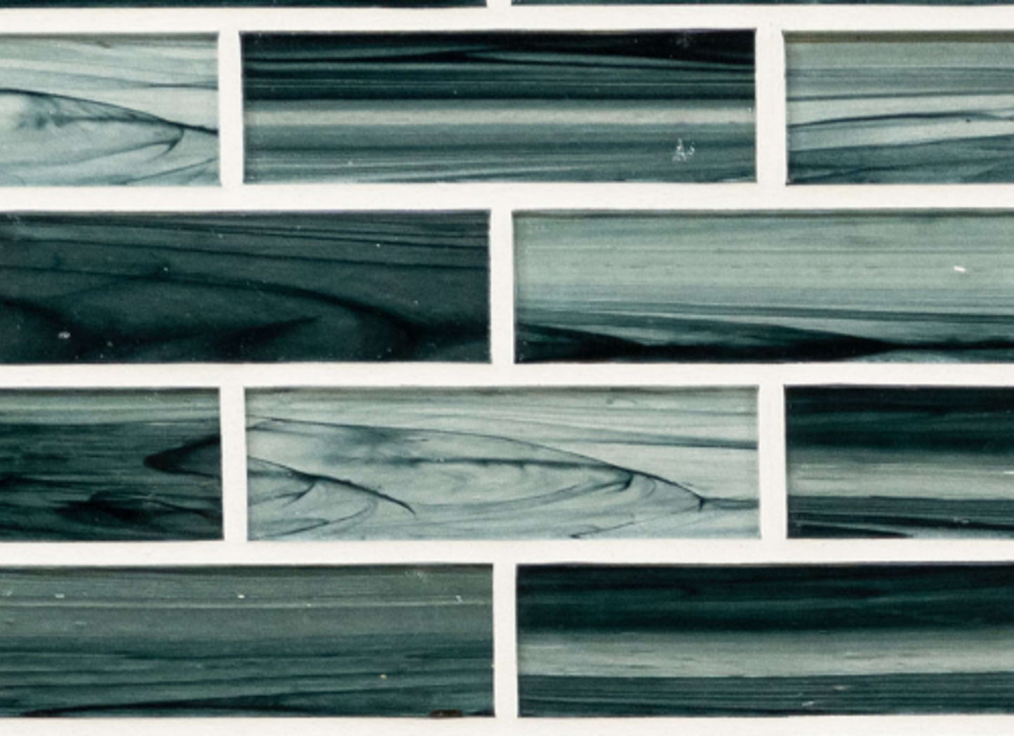 Midnight in Midnight Blue Ombre Tile 2x6
