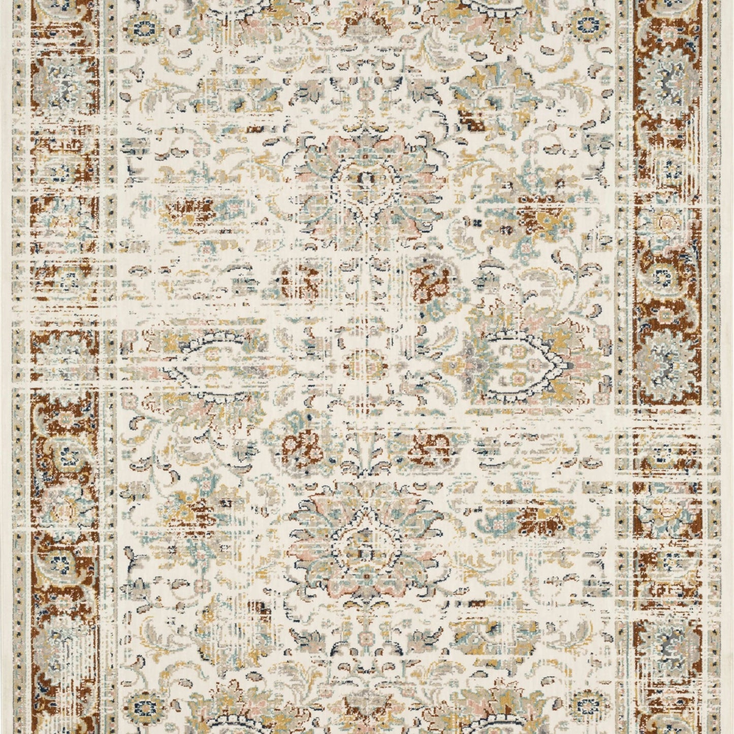 Mistral Rust in Rust Area Rugs