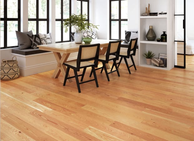 Origins Collection - Smooth Red Oak Solid 3/4 in Natural 4.25