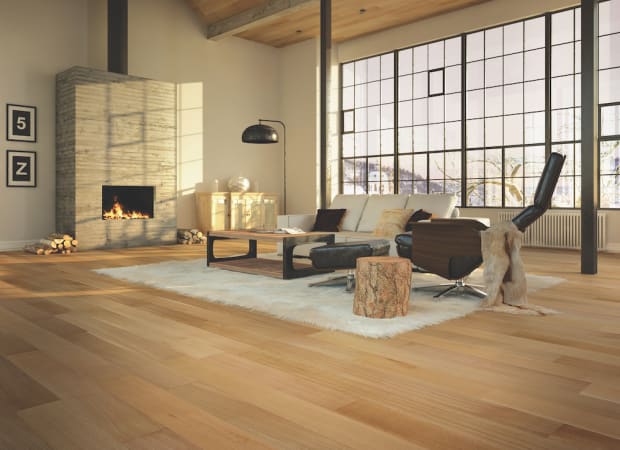 Origins Collection - Smooth White Oak Engineered 3/4 in Natural 6.5