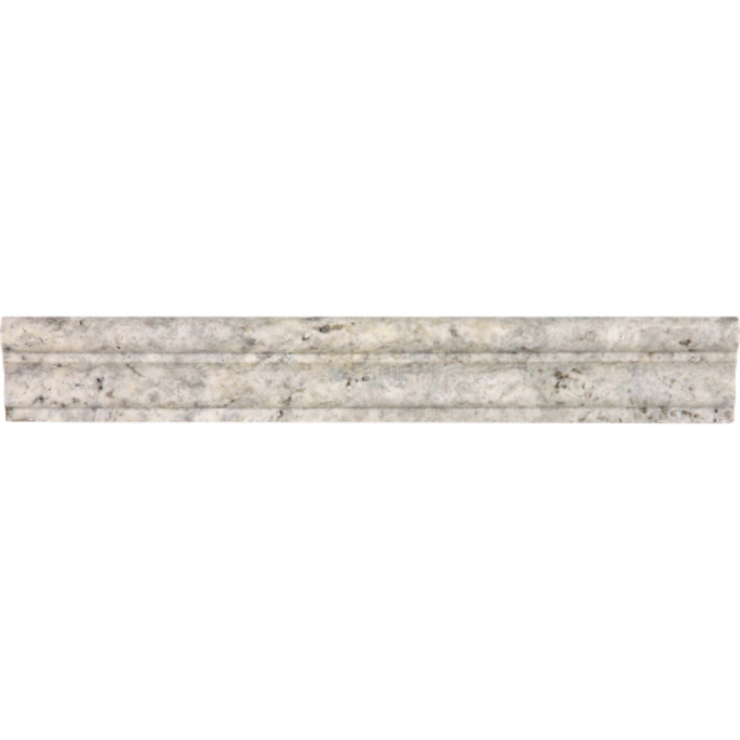Travertine in Silver Ash Filled & Honed Mcr2x12 Natural Stone