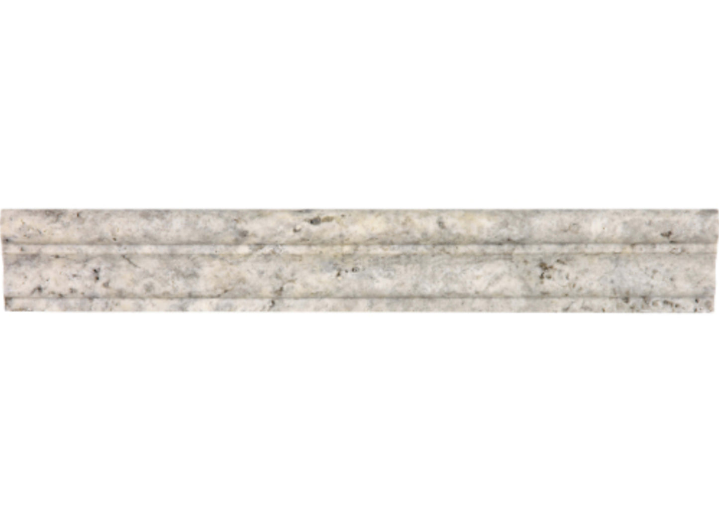 Travertine in Silver Ash Filled & Honed Mcr2x12