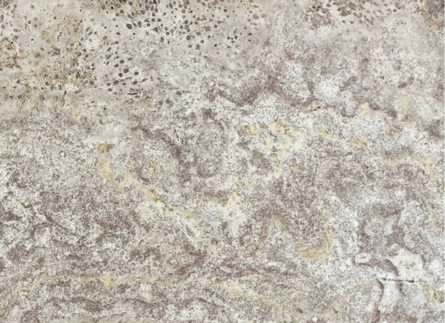 Travertine in Silver Ash Filled & Honed 12x12