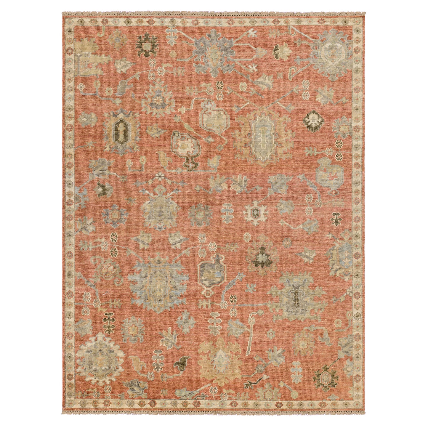 Cabrillo Andujar in Rust Area Rugs