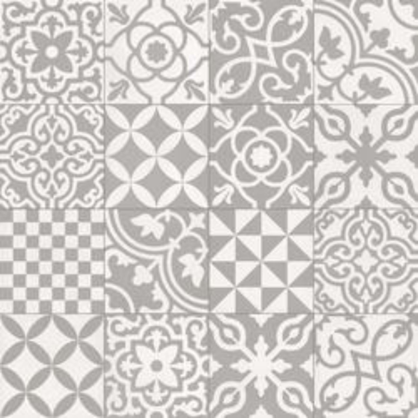 Contrasti in Grigio Decoro Mix Tile