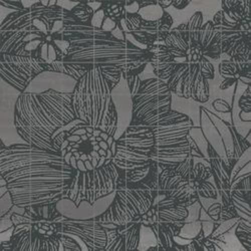 Ironstone in Argento Mosaico Flora-37x37