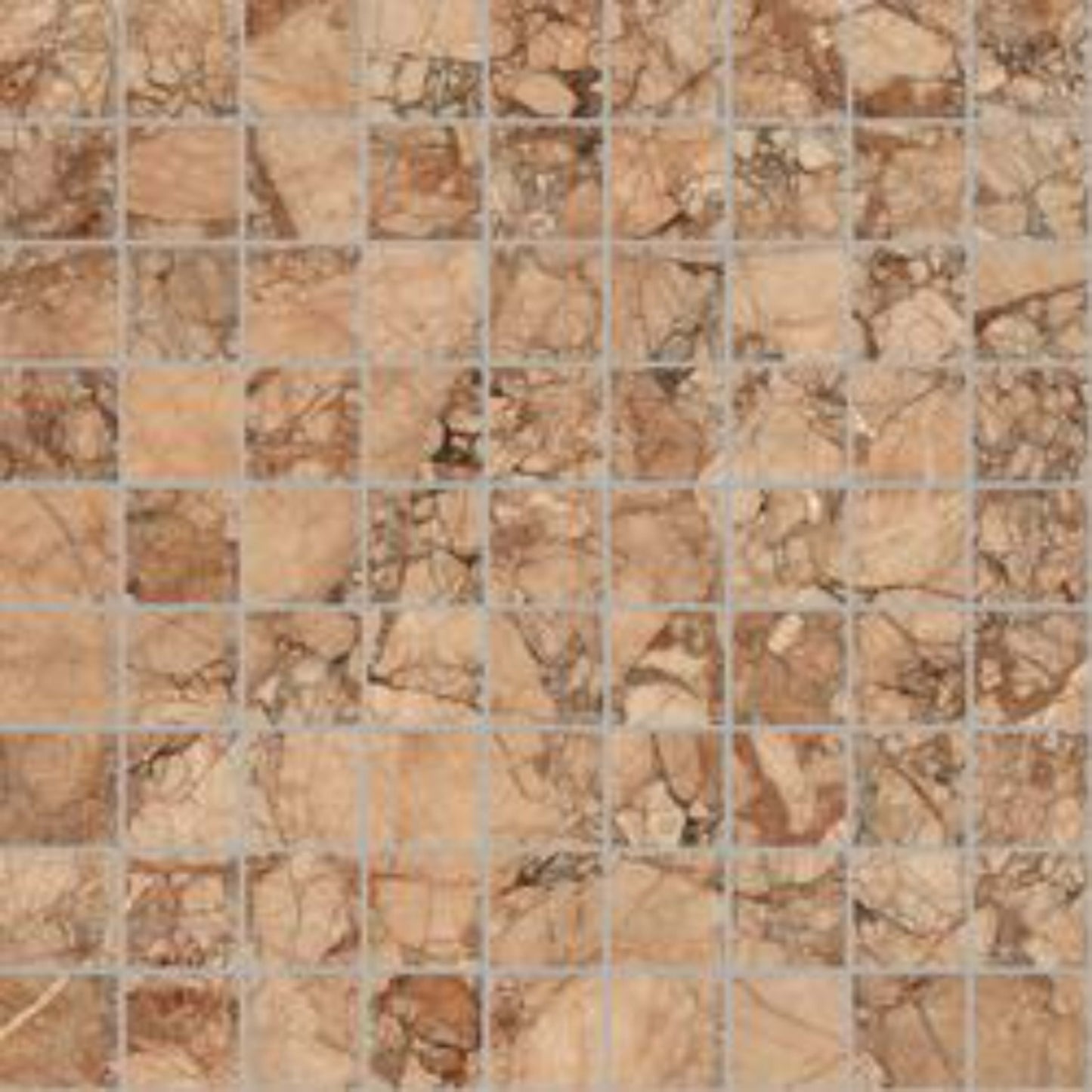 Incanto - 30X30 in Breccia Pernice Mosaico Glossy-30x30 Tile