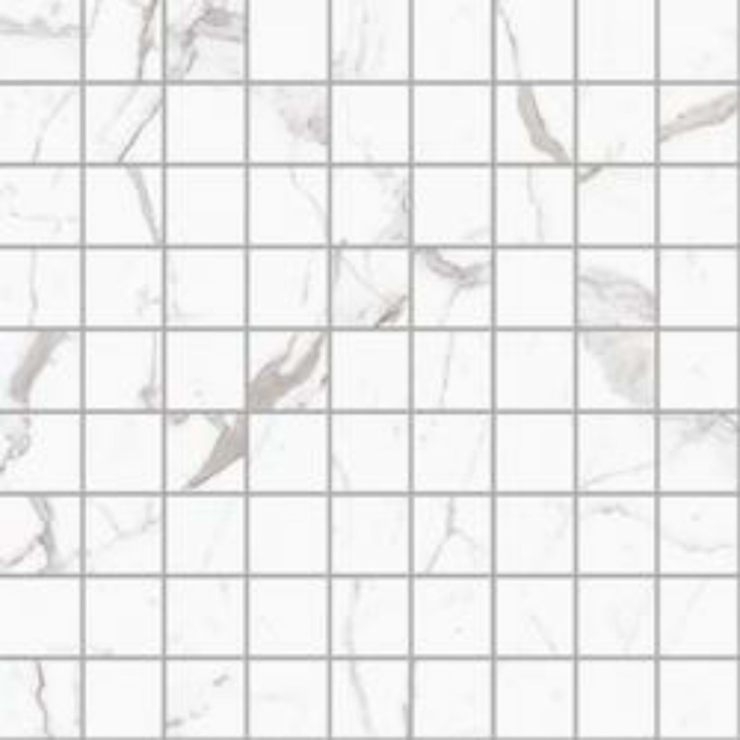 Incanto - 30X30 in Statuario Venato Mosaico Glossy-30x30 Tile