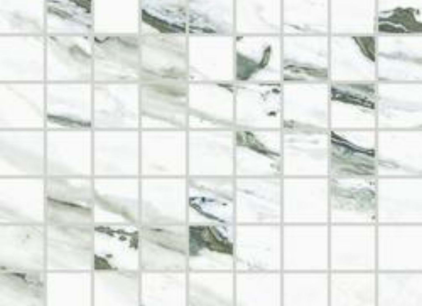 Incanto - 30X30 in Calacatta Green Mosaico Glossy-30x30