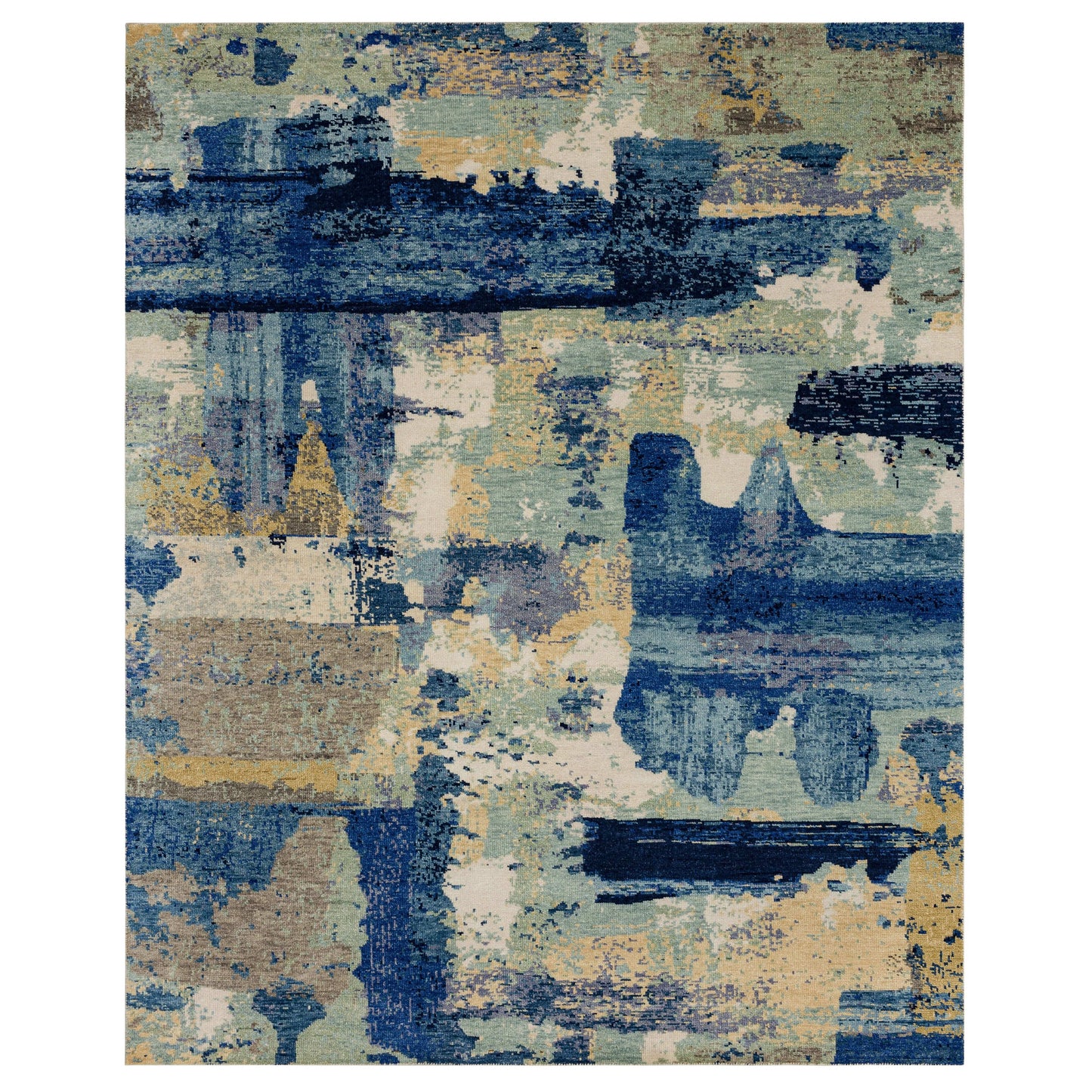 Depiction by Stacy Garcia Annora in Blue Area Rugs