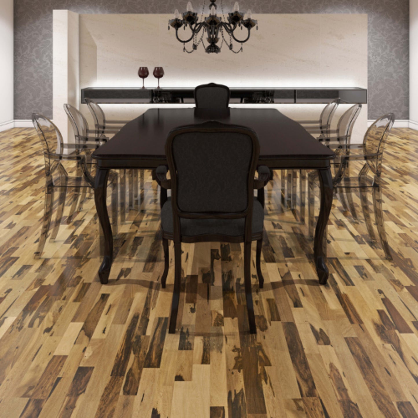 Classics in Brazilian Pecan 5.25" Hardwood