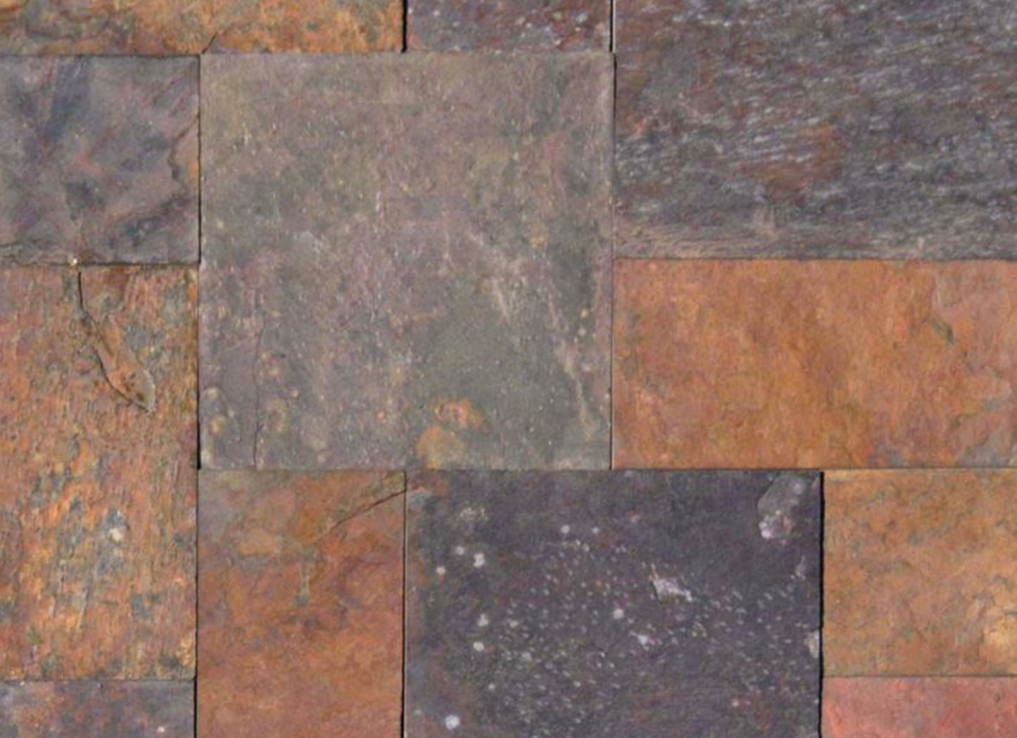 Outdoor Tile - Slate in Multi Classic
