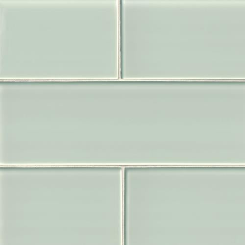 Artic Ice in Glass Subway Tile 4x12