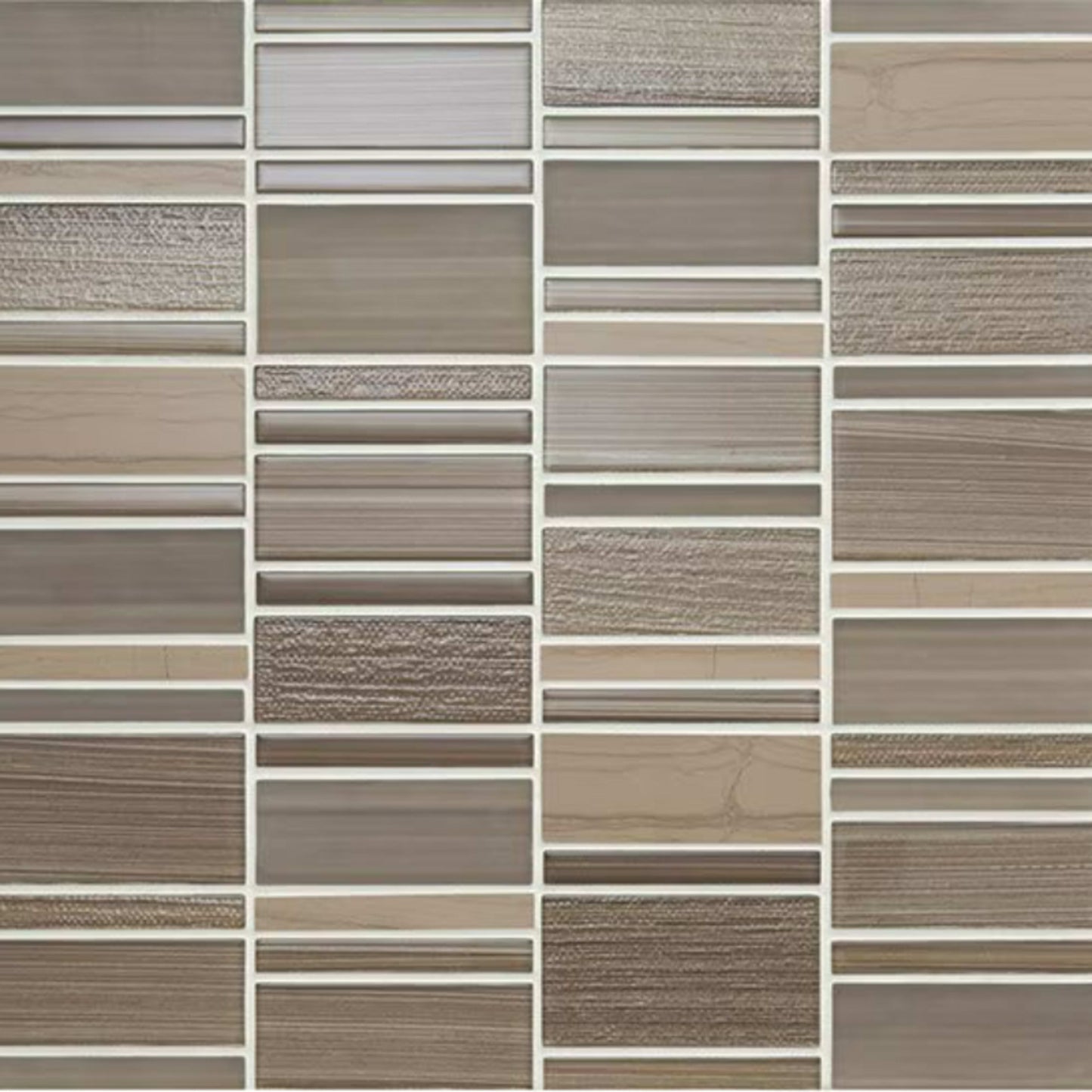 Serentina in Solitude Random Linear Glass Tile