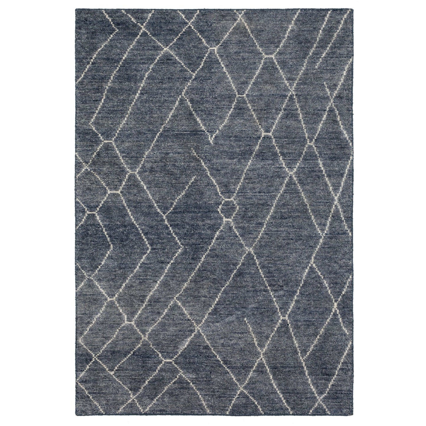 Spartel Blue Steel in Blue Steel Area Rugs