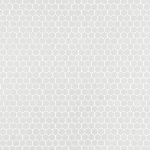 Strut Mosaic in White
