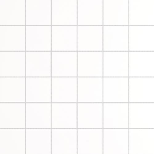 Style II in Pure White Mosaic 12" X 12"