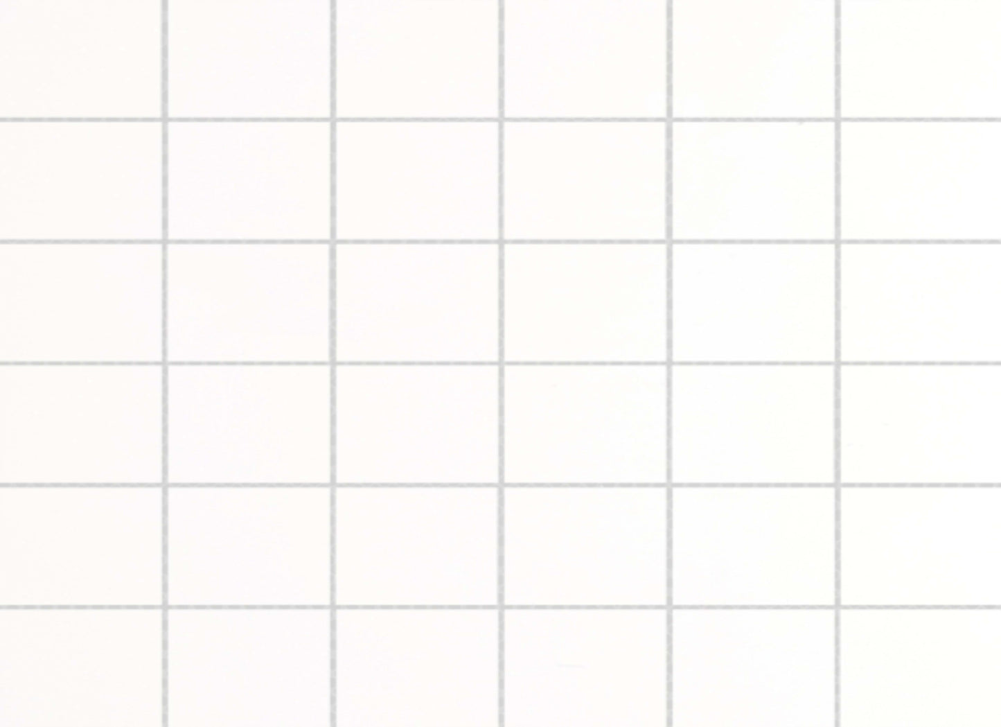 Style II in Pure White Mosaic 12" X 12"