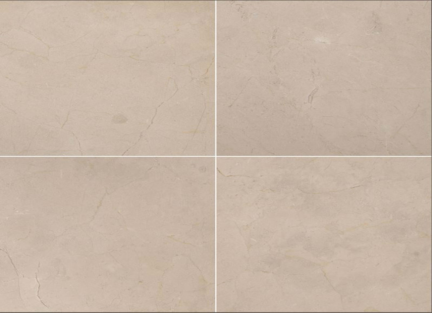 Crema Marfil in Beige 12x12