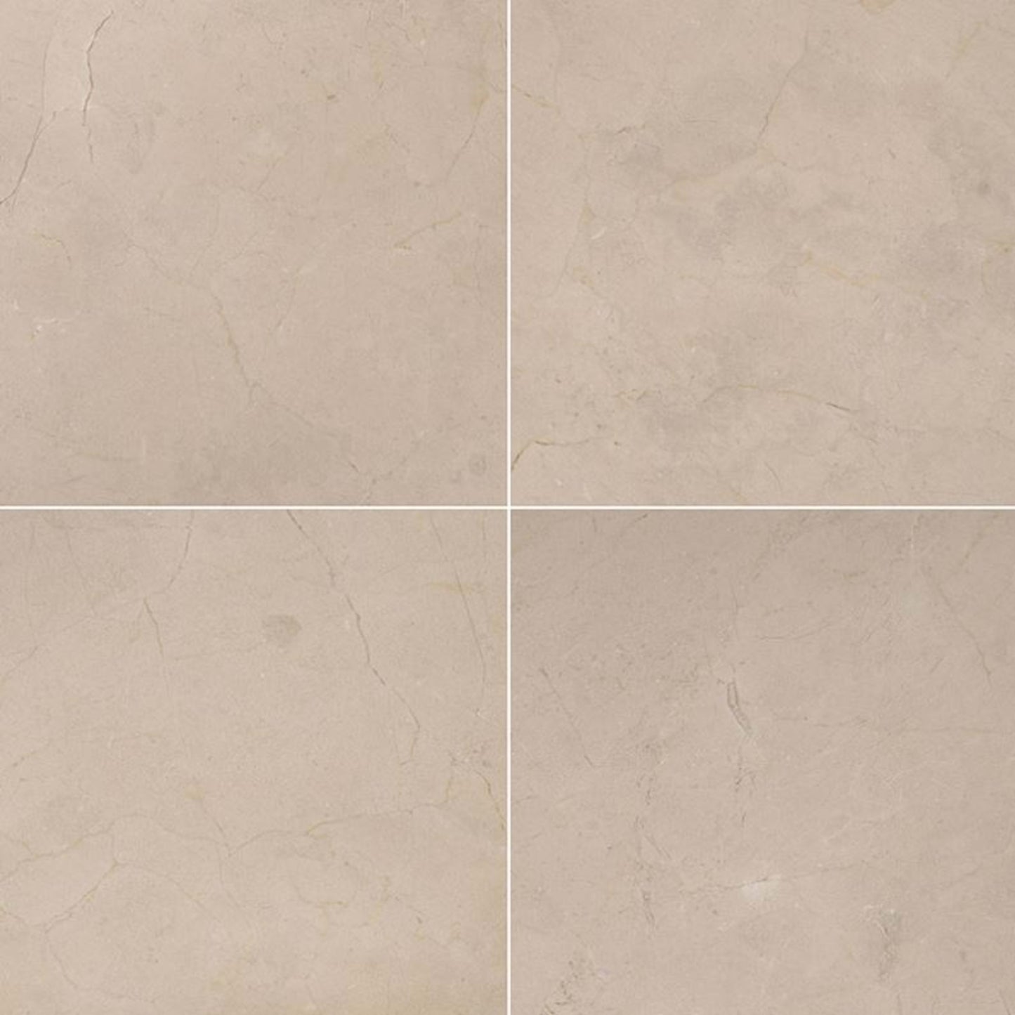 Crema Marfil Select in Beige 18x18h Natural Stone