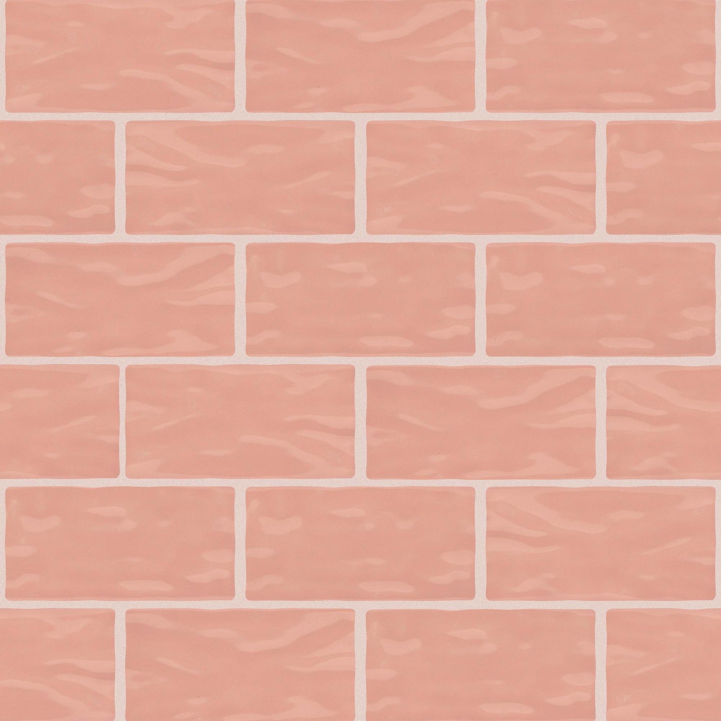 GEOSCAPES 3X6 WALL in First Lady Pink Tile