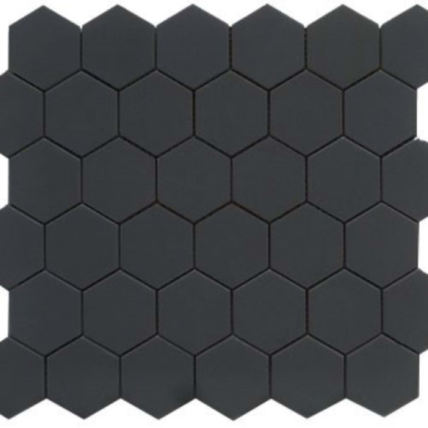 CC Mosaics Collection in Black Matte Tile