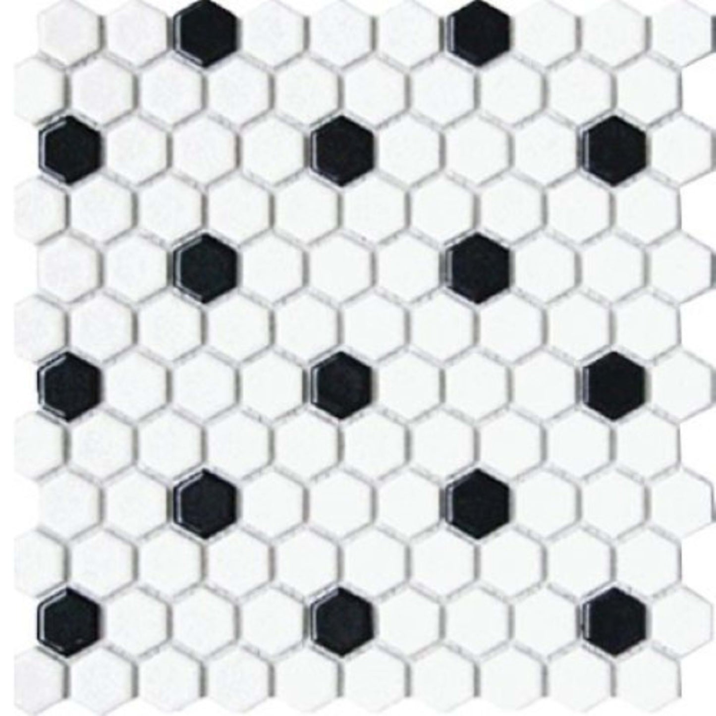 CC Mosaics Collection in Black & White Tile