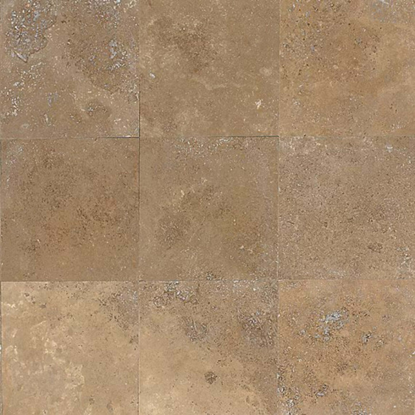Travertine in Noce-18x18x.5 Natural Stone
